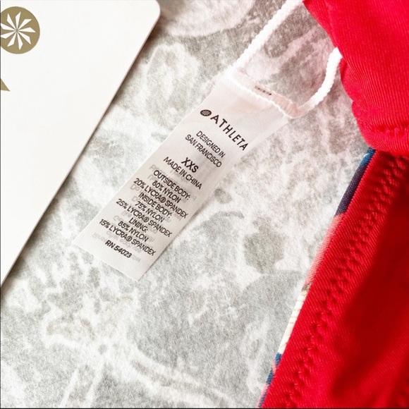 ATHLETA Piha Reversible Wrap Bikini Top XXS NEW NWT - Picture 7 of 9